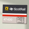 47430 Intercity scotrail Clear Data Panel Sign 47430 Intercity scotrail Clear Data Panel Sign
