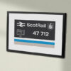 47712 scotrail Clear Framed Data Panel 47712 scotrail Clear Framed Data Panel