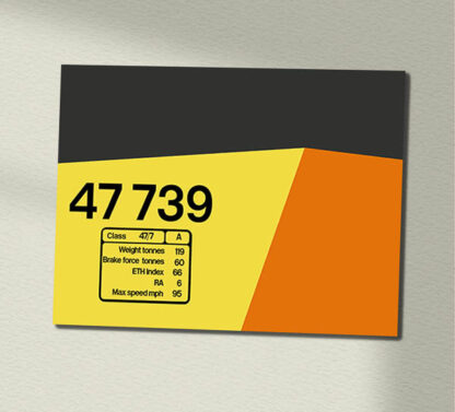 47739 Colas Clear Data Panel Sign