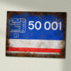 50001 NSE Original Flame Cut Data Panel Sign 50001 NSE Original Flame Cut Data Panel Sign