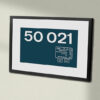 50021 Large Logo Clear Framed Data Panel 50021 Large Logo Clear Framed Data Panel