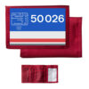 50026 NSE Revised Body Panel Red Nylon Wallet 50026 NSE Revised Body Panel Red Nylon Wallet