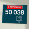 50038 Large Logo with name Data Panel Sign