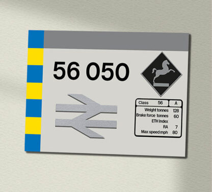 56050 RF Construction Data Panel Sign