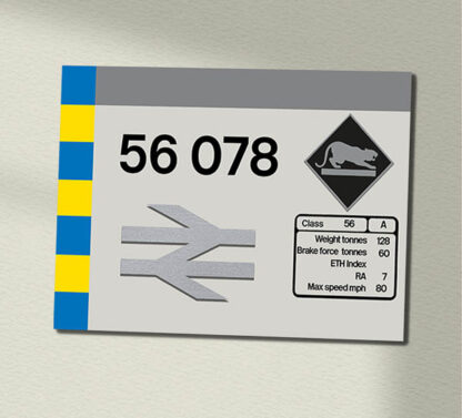 56078 RF Construction Data Panel Sign