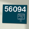 56094 Large Logo Clear Data Panel Sign 56094 Large Logo Clear Data Panel Sign