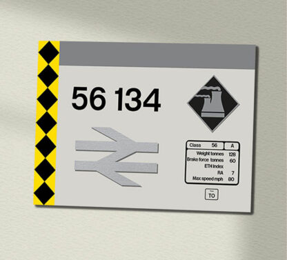 56134 RF Coal Data Panel Sign