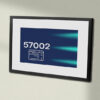 57002 DRS New Clear Framed Data Panel 57002 DRS New Clear Framed Data Panel