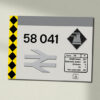 58041 RF Coal Data Panel Sign 58041 RF Coal Data Panel Sign
