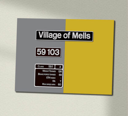 59103 Arc Clear Data Panel Sign