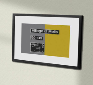 59103 Arc Clear Framed Data Panel