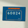 60024 BR Light Blue with Name 290 X 200 Wall Sign 60024 BR Light Blue with Name 290 X 200 Wall Sign