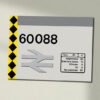60088 Railfreight coal Clear Data Panel Sign 60088 Railfreight coal Clear Data Panel Sign