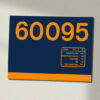 60095 GBRF Clear Data Panel Sign 60095 GBRF Clear Data Panel Sign