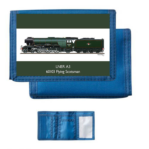 60103 FS Blue Nylon Wallet 60103 FS Blue Nylon Wallet