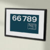 66789 Large Logo Clear Framed Data Panel 66789 Large Logo Clear Framed Data Panel