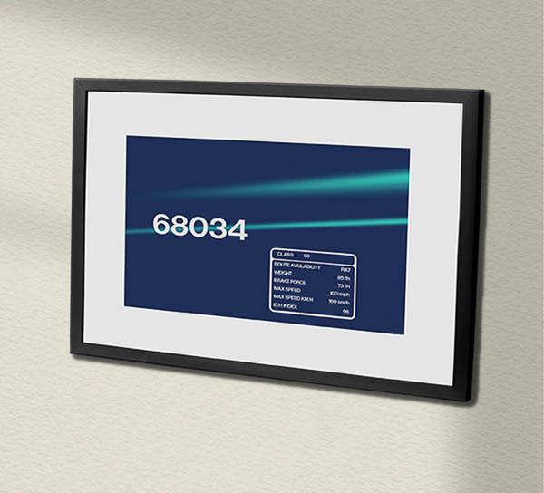 680034 DRS Framed Data Panel 680034 DRS Framed Data Panel