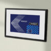 68007 Scotrail Saltire 200 x 290 Framed Data Panel 68007 Scotrail Saltire 200 x 290 Framed Data Panel
