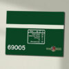69005 BR Green Data Panel Sign 69005 BR Green Data Panel Sign