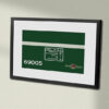 69005 BR Green Framed Data Panel 69005 BR Green Framed Data Panel