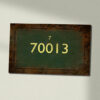 70013 BR Green 290 X 200 flame cut Wall Sign 70013 BR Green 290 X 200 flame cut Wall Sign