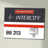 86213 Intercity Swallow clean Data Panel Sign 86213 Intercity Swallow clean Data Panel Sign