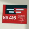 86416 RES Clear Data Panel Sign 86416 RES Clear Data Panel Sign