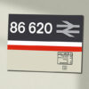 86620 IC Mainline Clear Data Panel Sign 86620 IC Mainline Clear Data Panel Sign