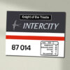 87014 Intercity Swift Clear Data Panel Sign 87014 Intercity Swift Clear Data Panel Sign