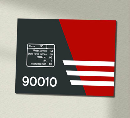 90010 Virgin clean Data Panel Sign