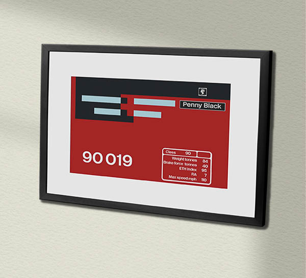 90019 RES Clear Framed Data Panel 90019 RES Clear Framed Data Panel