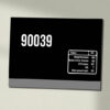 90039 DB Schenker Black Clear Data Panel Sign 90039 DB Schenker Black Clear Data Panel Sign