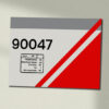 90047 Freightliner Grey Data Panel Sign 90047 Freightliner Grey Data Panel Sign