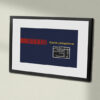 91110 GNER with name Framed Data Panel 91110 GNER with name Framed Data Panel