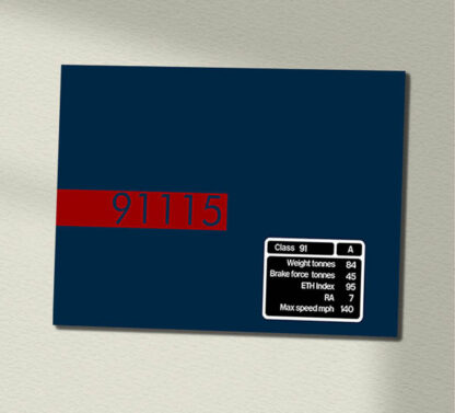 91115 GNER Data Panel Sign