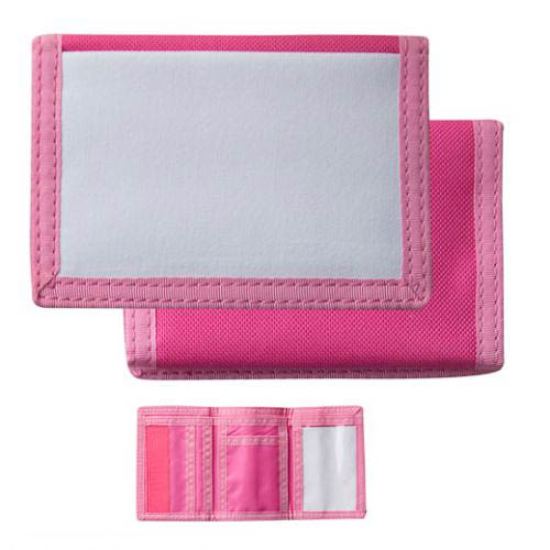 Blank Pink Nylon Wallet Blank Pink Nylon Wallet
