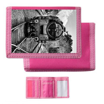 B&W 9F Pink Nylon Wallet