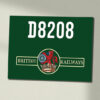 Class 15 D8208 BR Green Data Panel Sign Class 15 D8208 BR Green Data Panel Sign