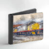 Class 37s on Thornaby Depot Art Prints Faux Leather Wallet Class 37s on Thornaby Depot Art Prints Faux Leather Wallet
