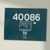 Class 40 40086 Limited Edition weathered Data Panel Sign Class 40 40086 Limited Edition weathered Data Panel Sign