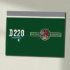Class 40 D220 Green Data Panel Sign Class 40 D220 Green Data Panel Sign