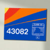 Class 43 43082 EMT Data Panel Sign Class 43 43082 EMT Data Panel Sign