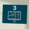 Class 44 3 BR Blue Data Panel Sign Class 44 3 BR Blue Data Panel Sign