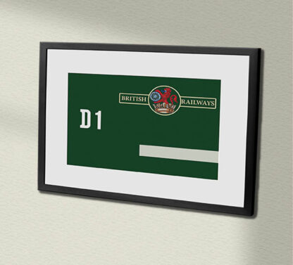 Class 44 D1 Green Framed Data Panel