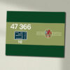 Class 47 47366 BR Green clean Data Panel Sign Class 47 47366 BR Green clean Data Panel Sign