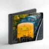 Class 55 Deltic 55019 Royal Highland Fusilier Faux Leather Wallet Class 55 Deltic 55019 Royal Highland Fusilier Faux Leather Wallet