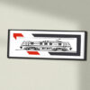 Class 90 90001 Intercity Swallow Framed Swash Class 90 90001 Intercity Swallow Framed Swash