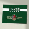 D5300 Two Tone Green Data Panel Sign D5300 Two Tone Green Data Panel Sign