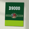 D9000 Two Tone Green Wall Sign D9000 Two Tone Green Wall Sign