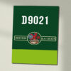 D9021 Two Tone Green Wall Sign D9021 Two Tone Green Wall Sign